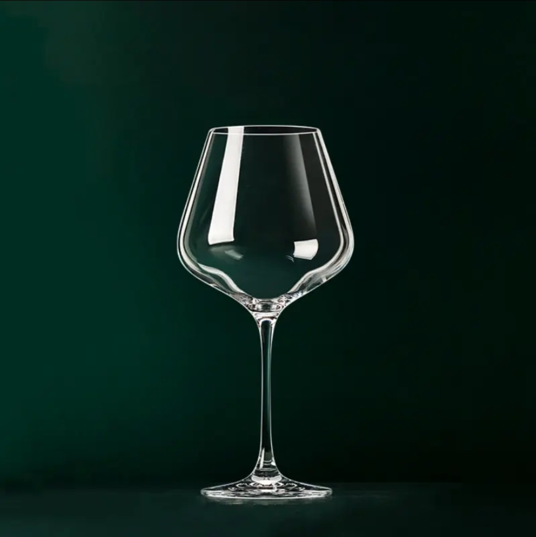 Verre à vin Steinhart en cristal sans plomb soufflé à la bouche, calice, jambe et pied visibles